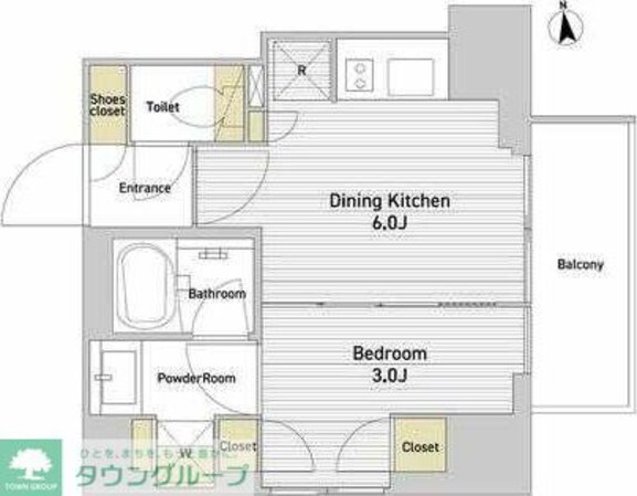 インプルーブ西日暮里の物件間取画像